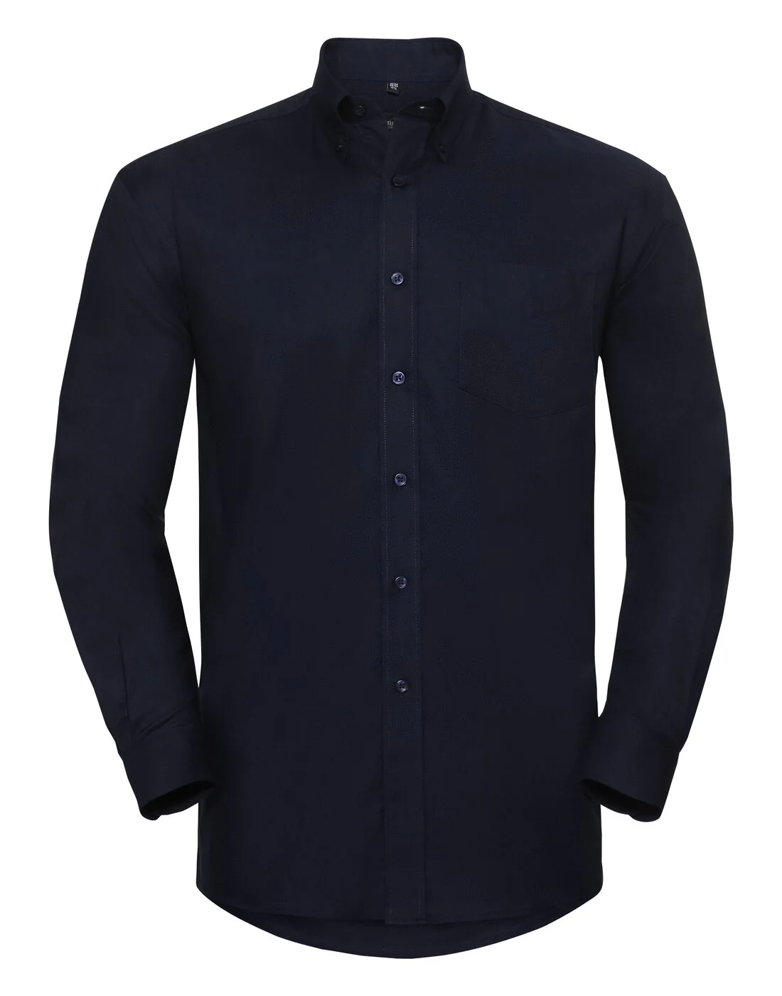 Russell Mens Long Sleeve Oxford Shirt - Image 4