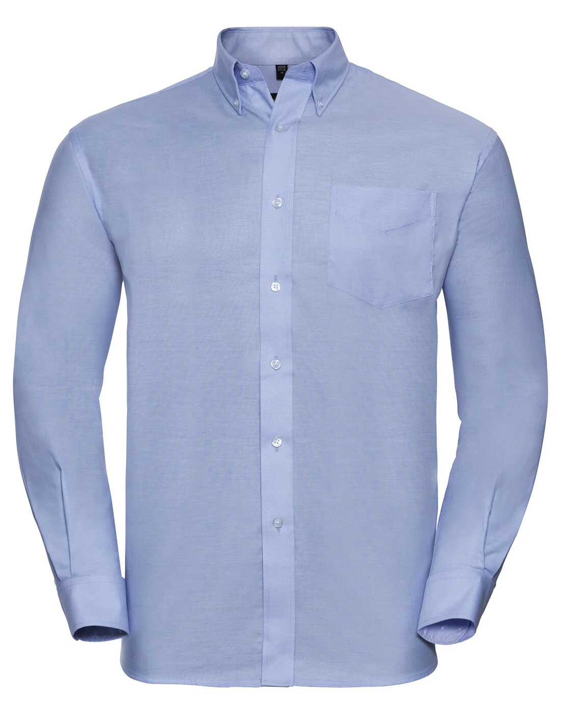 Russell Mens Long Sleeve Oxford Shirt - Image 6