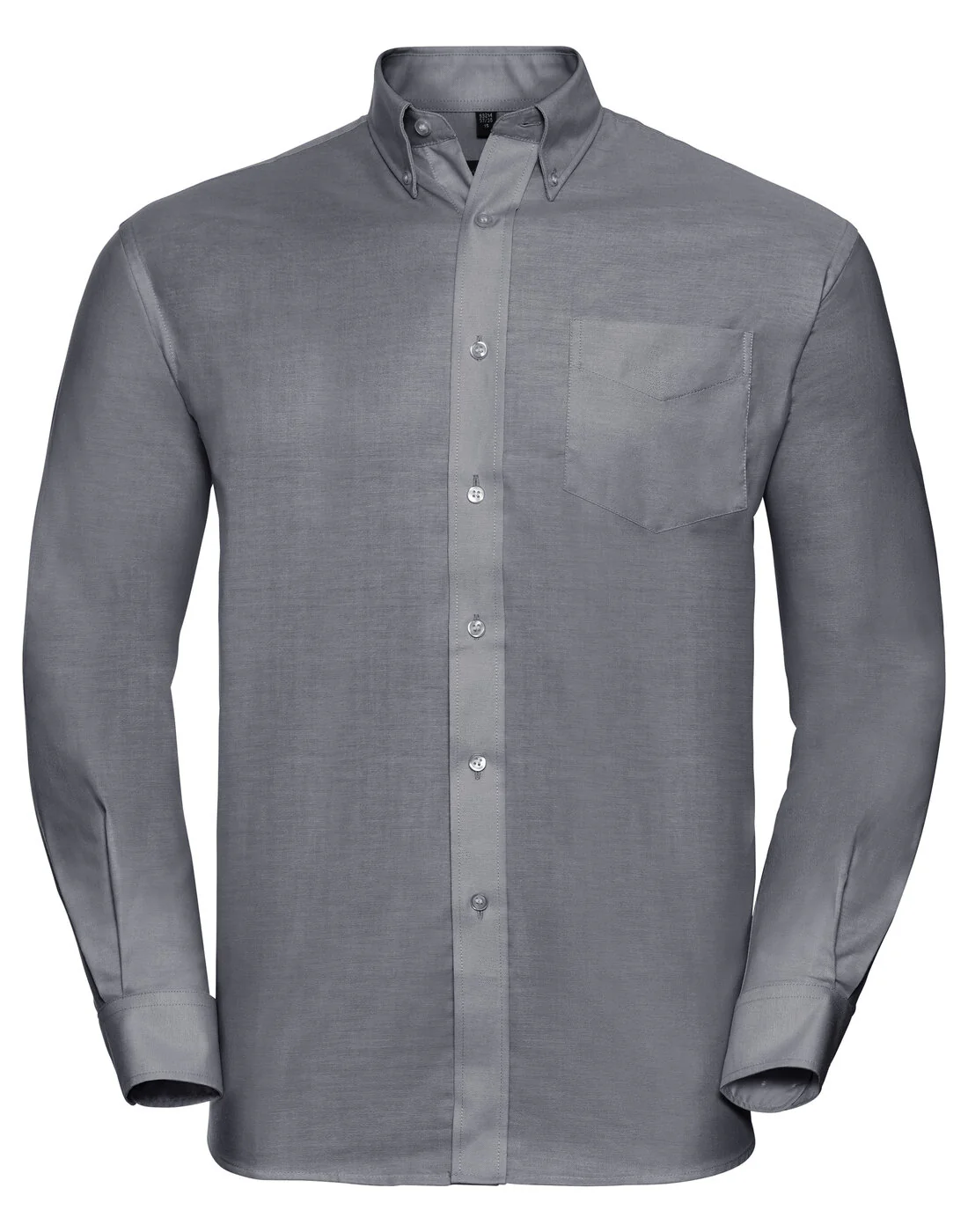 Russell Mens Long Sleeve Oxford Shirt - Image 7