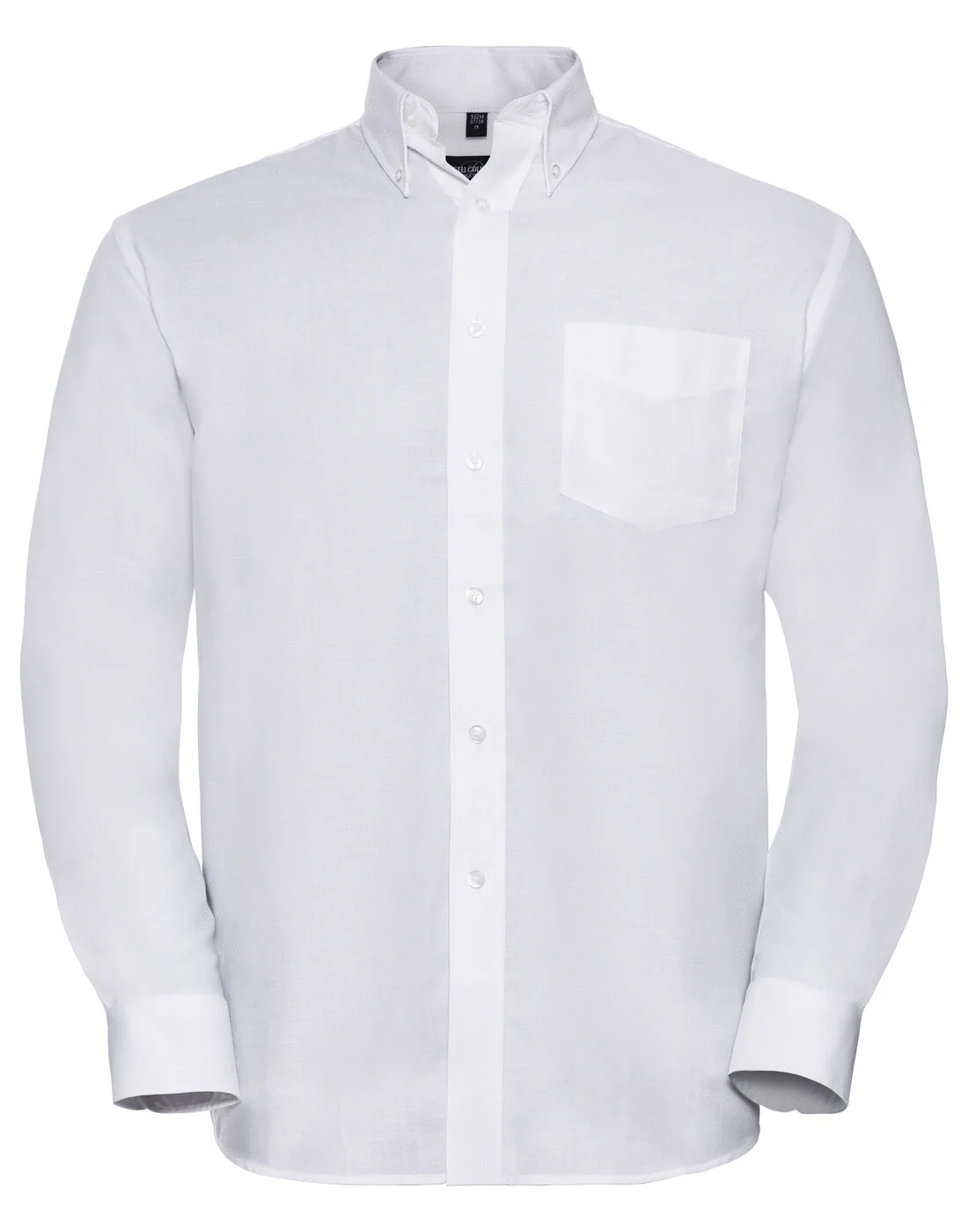 Russell Mens Long Sleeve Oxford Shirt - Image 8