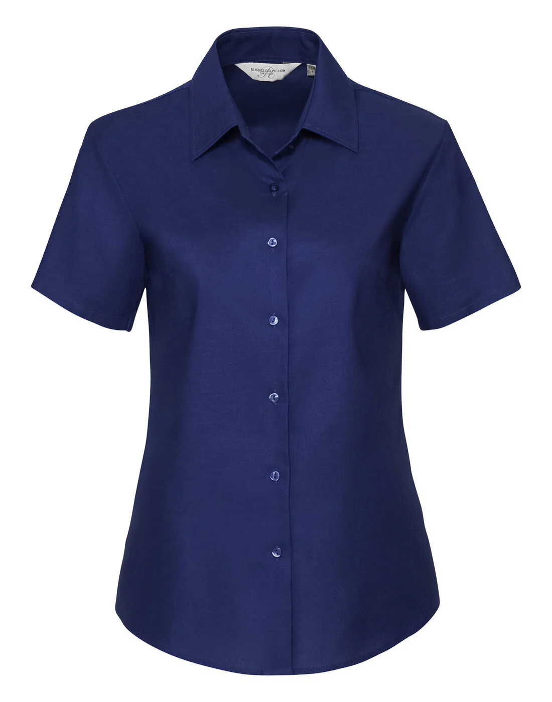 Russell Ladies Short Sleeve Tailored Oxford Shirt - Image 9