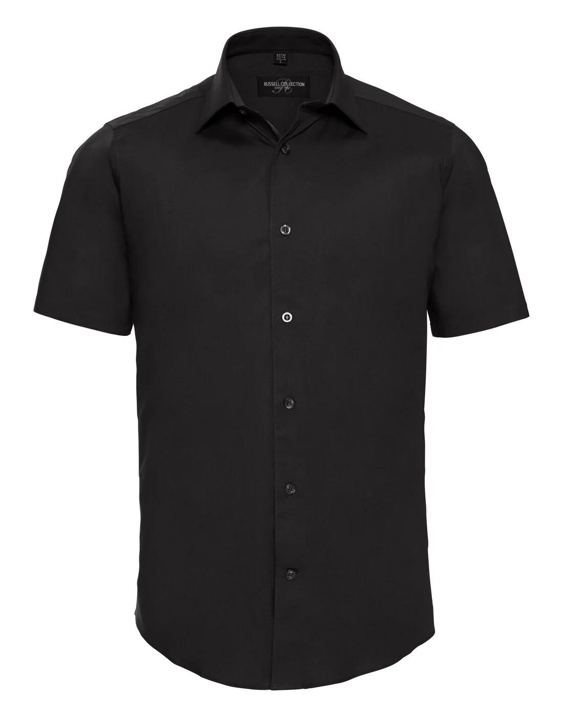 Russell Mens Short Sleeve Fitted Stretch Shirt - Image 5