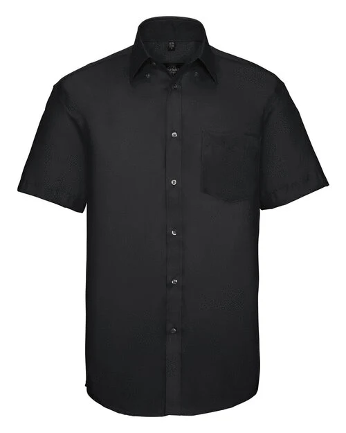 Russell Mens Short Sleeve Ultimate Non Iron Shirt
