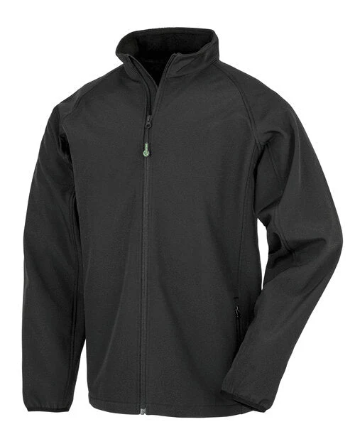 Result Recycled 2 Layer Printable Softshell Jacket - RS901M - Image 2