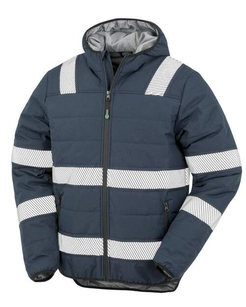 Result Recycled Padded Safety Jacket - RS500M - Image 3