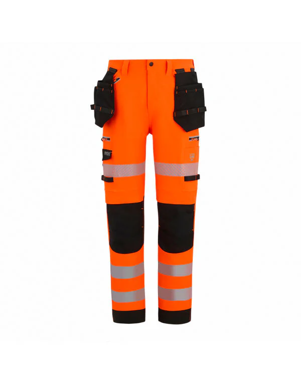 Regatta High Visibility Hi-Vis Infiltrate Stretch Holster Trousers - Image 3
