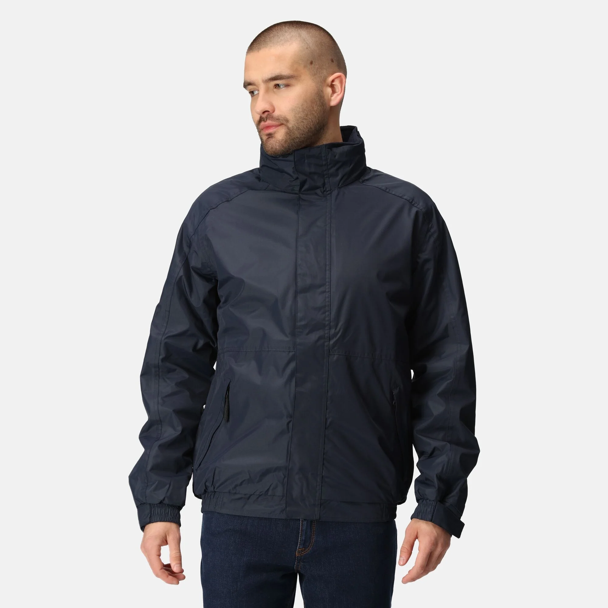 Regatta Men's Dover Fleece Lined Waterproof Insulated Bomber Jacket  - TRW297 - Image 2