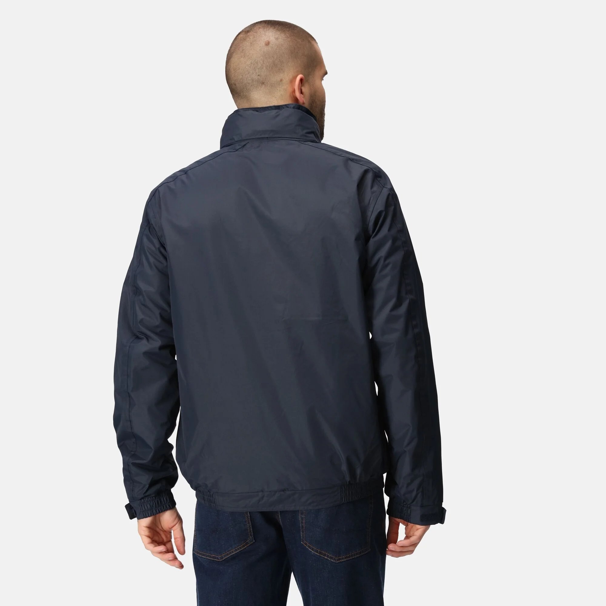 Regatta Men's Dover Fleece Lined Waterproof Insulated Bomber Jacket  - TRW297 - Image 3