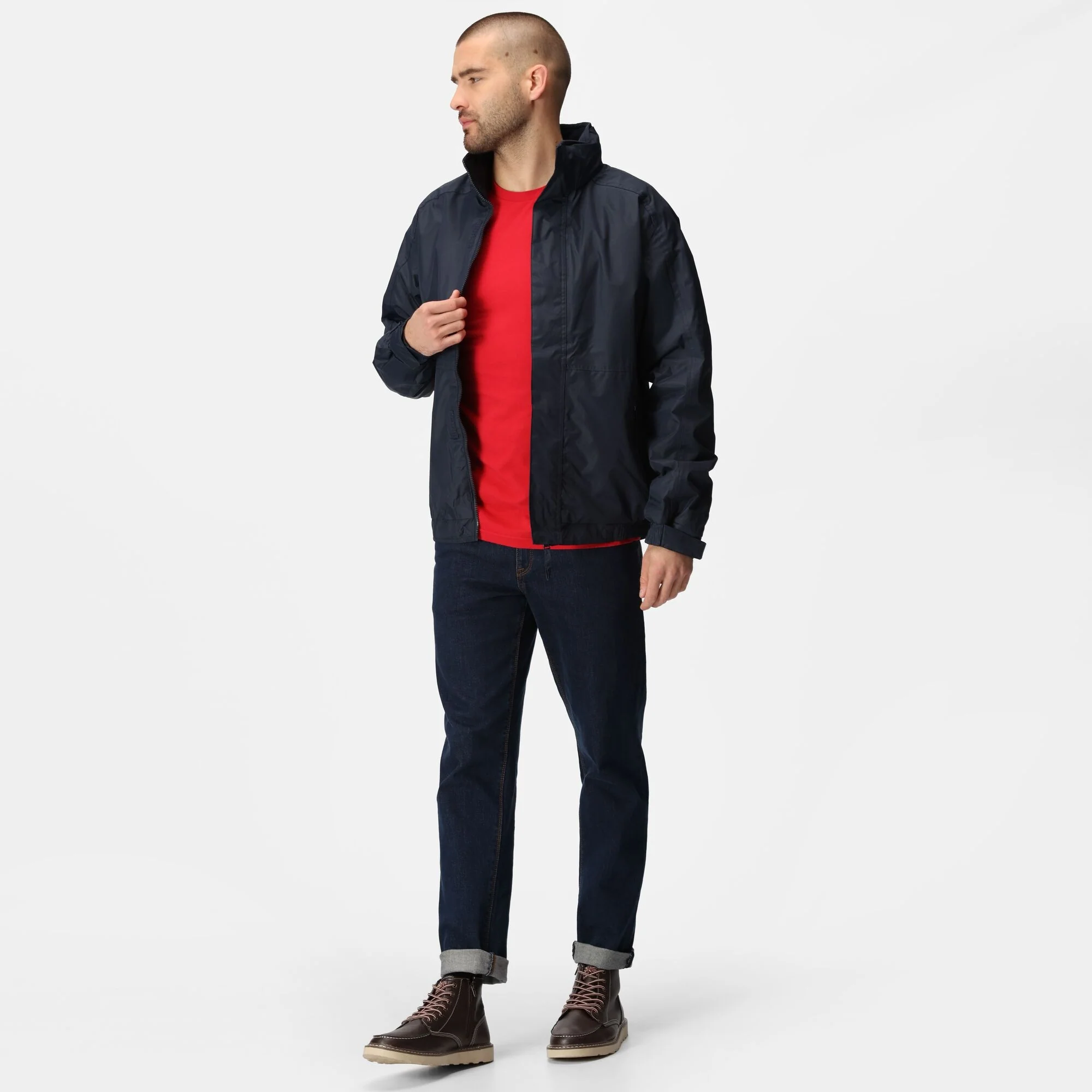 Regatta Men's Dover Fleece Lined Waterproof Insulated Bomber Jacket  - TRW297 - Image 4