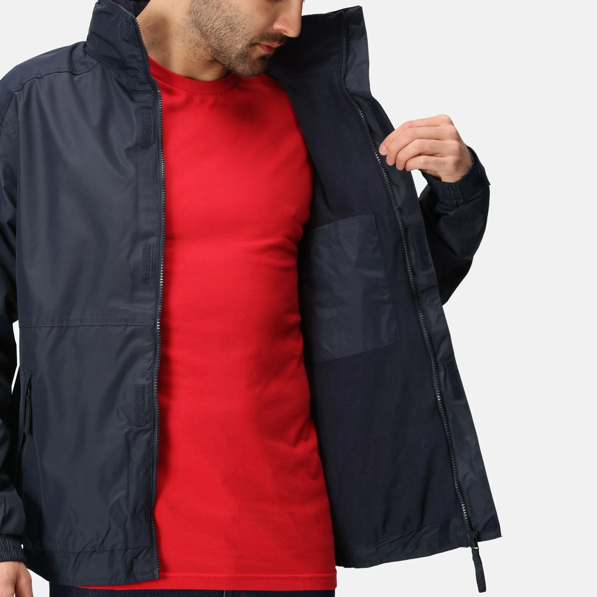 Regatta Men's Dover Fleece Lined Waterproof Insulated Bomber Jacket  - TRW297 - Image 5