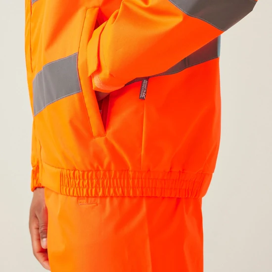 Regatta Men's Hi-Vis Pro Contract Dover Jacket - TRW457 - Image 6