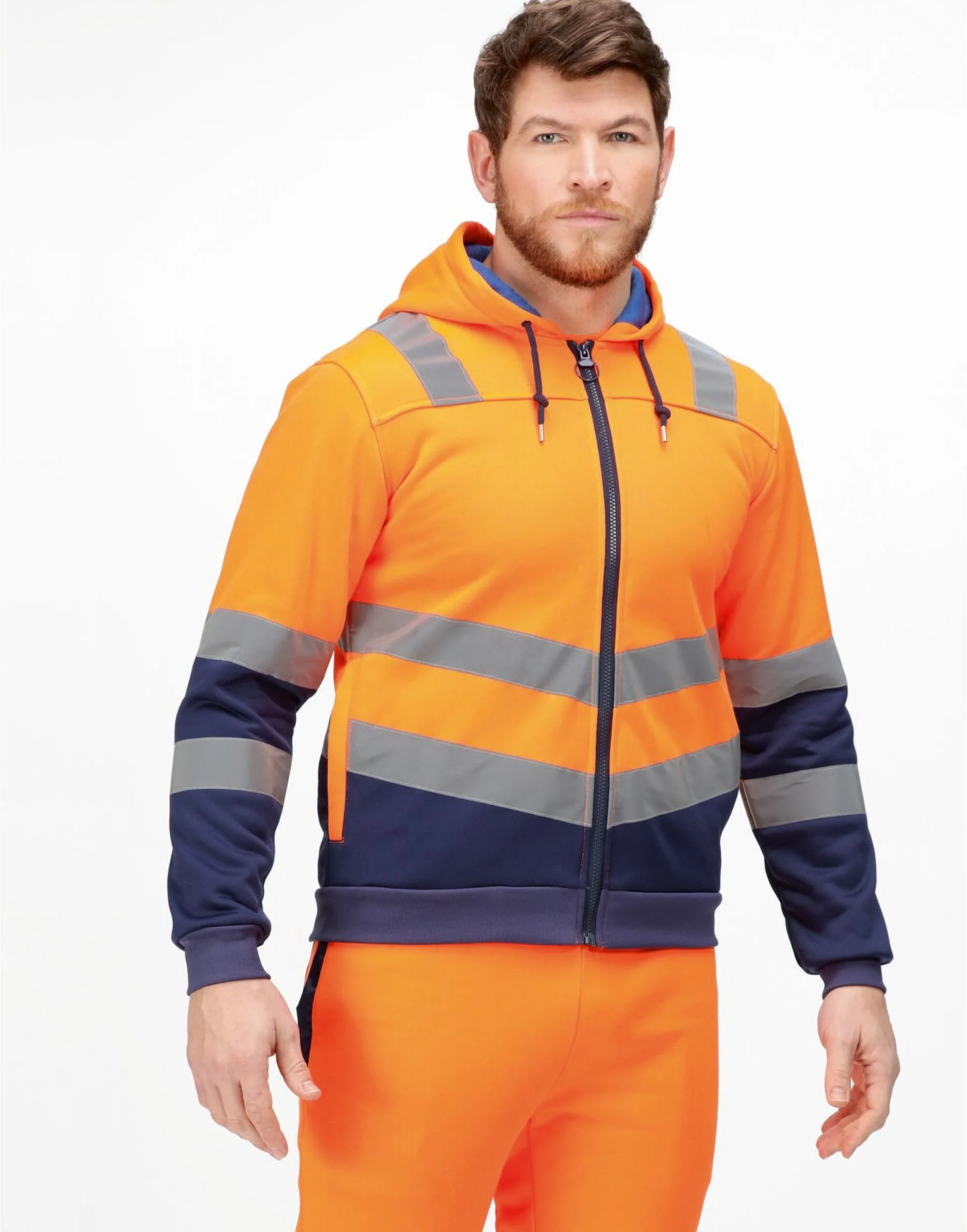 Regatta Pro Hi Vis Full Zip Hoodie - Image 6