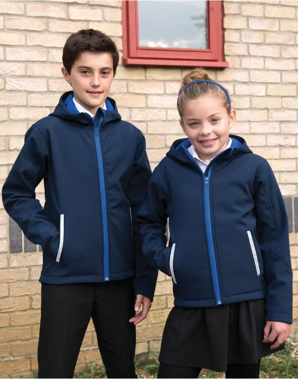 Result Core Junior Tx Performance Hooded Softshell