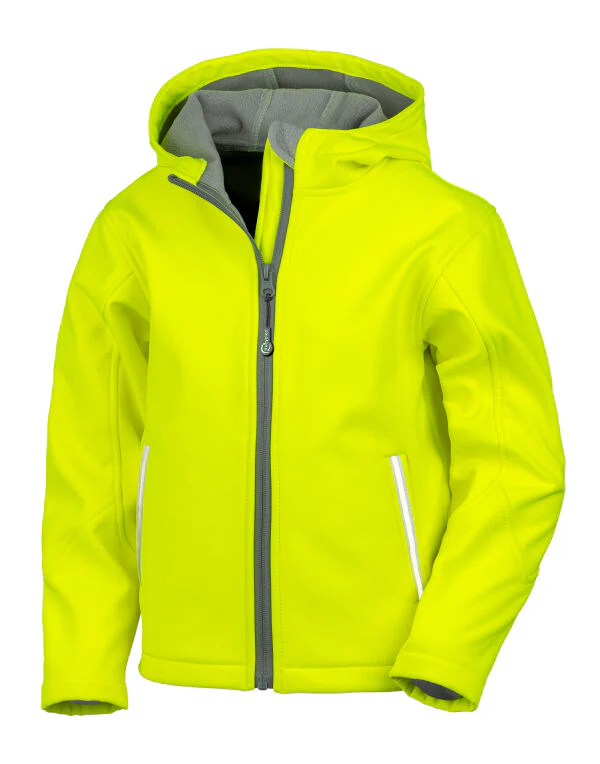 Result Core Junior Tx Performance Hooded Softshell - Image 17