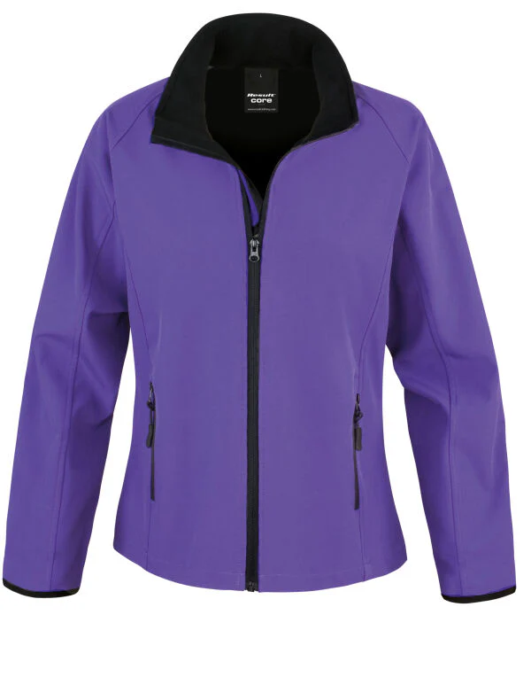 Result Core Ladies' Printable Softshell Jacket With Recycled Inner Fleece - Image 22