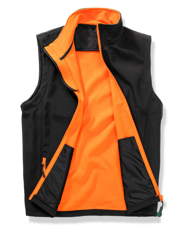 Result Core Men'S Printable Softshell Bodywarmer With Recycled Fleece Inner - Image 14