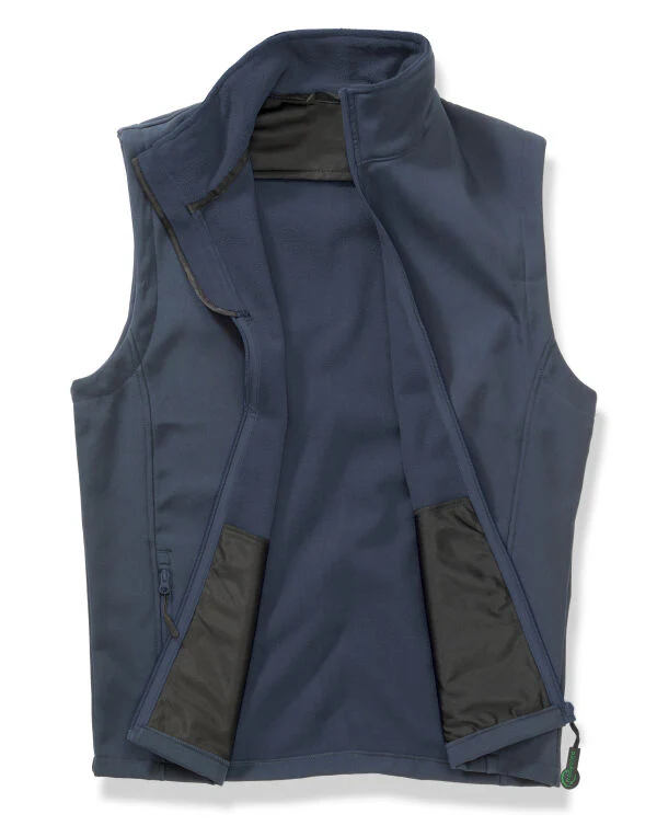 Result Core Men'S Printable Softshell Bodywarmer With Recycled Fleece Inner - Image 16