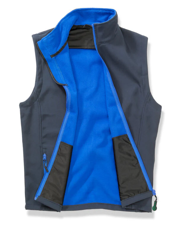 Result Core Men'S Printable Softshell Bodywarmer With Recycled Fleece Inner - Image 17