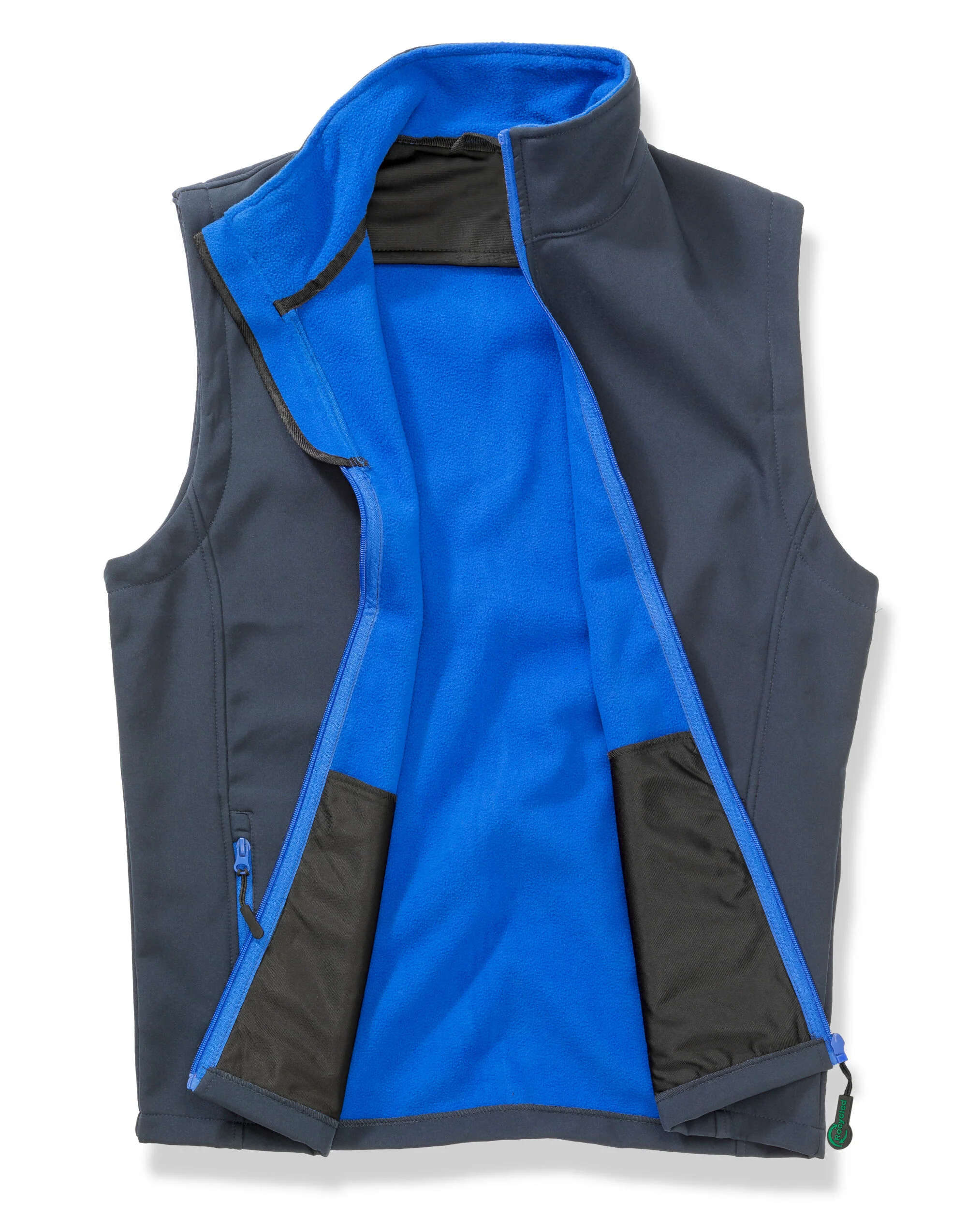 Result Core Men'S Printable Softshell Bodywarmer With Recycled Fleece Inner - Image 2