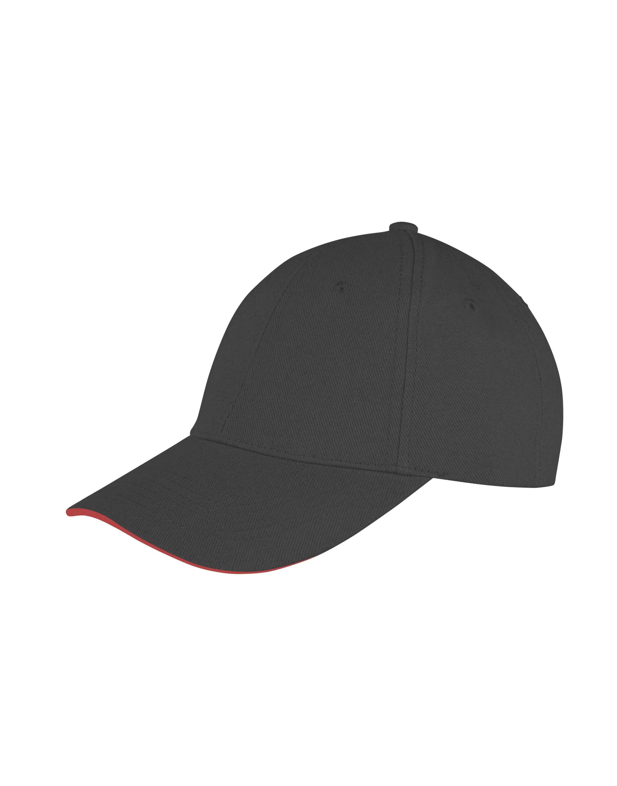 Result Core Memphis Brushed Cotton Low Profile Sandwich Peak Cap - Image 5