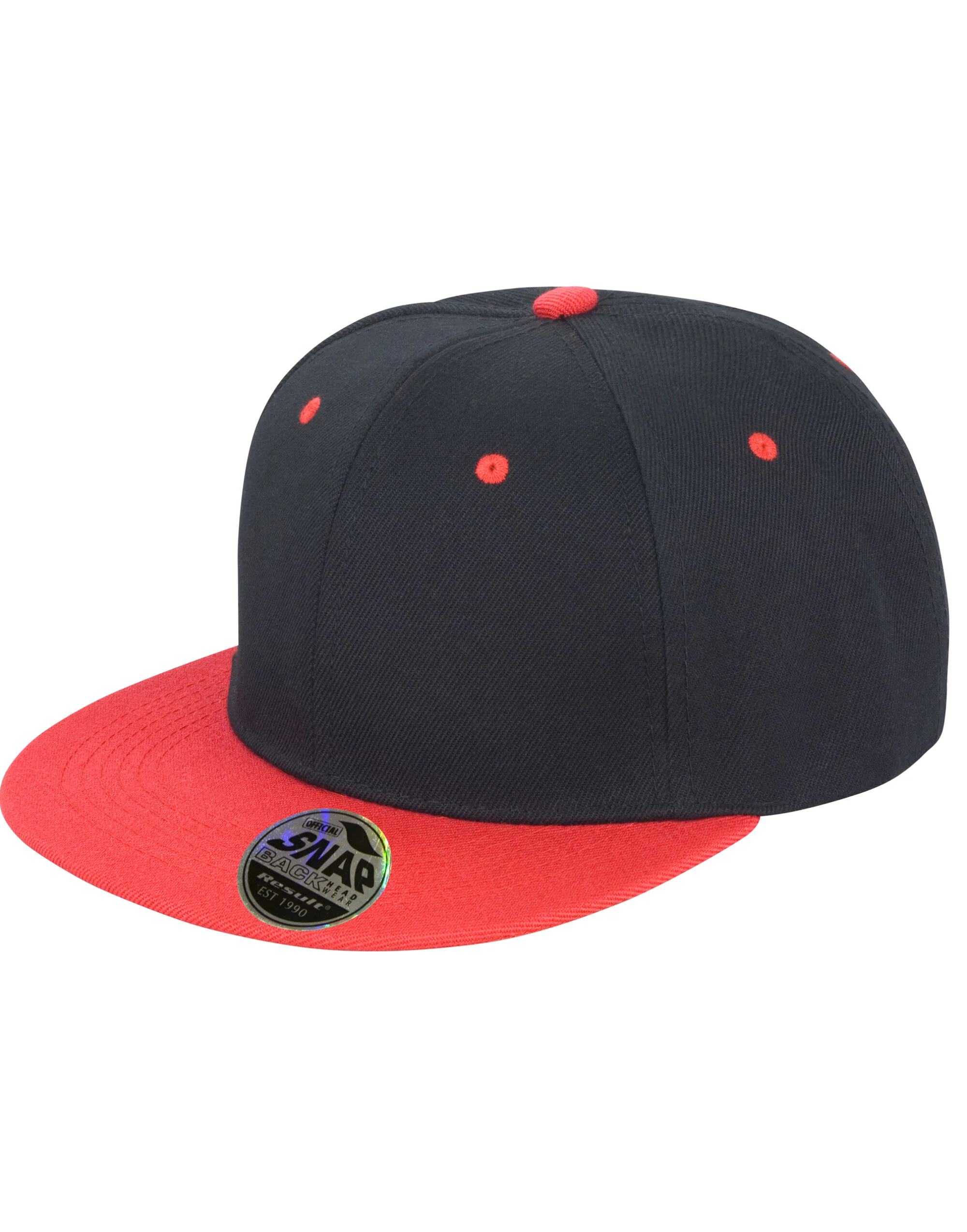 Result Core Bronx Original Flat Peak Snap Back Dual Colour Cap - Image 4
