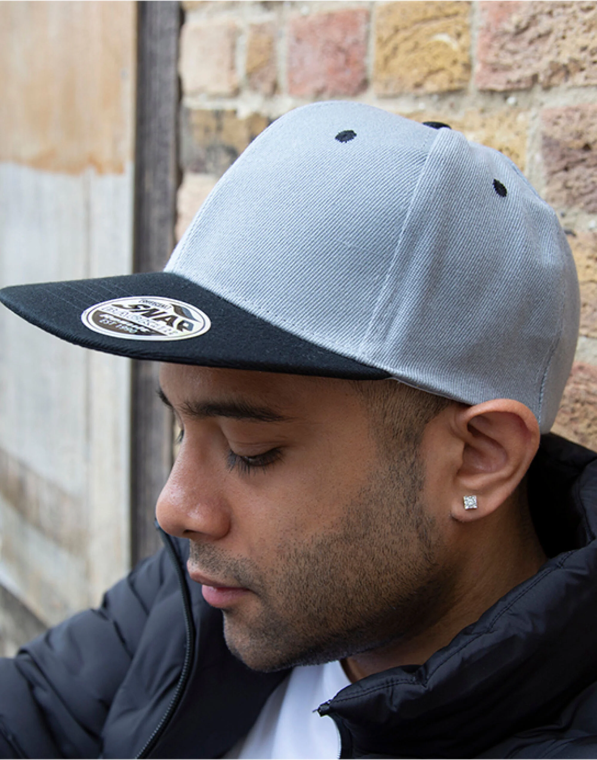 Result Core Bronx Original Flat Peak Snap Back Dual Colour Cap - Image 6