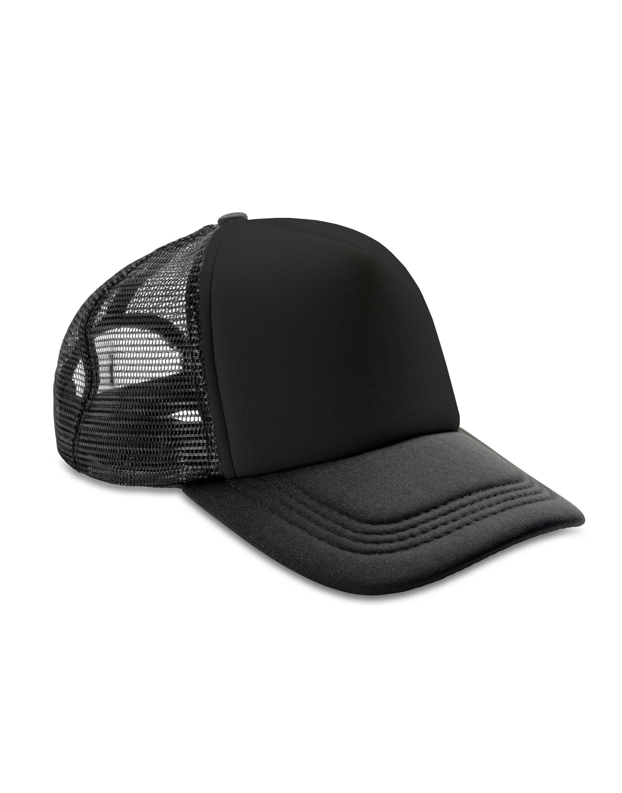 Result Headwear Detroit 1/2 Mesh Truckers Cap - Image 2