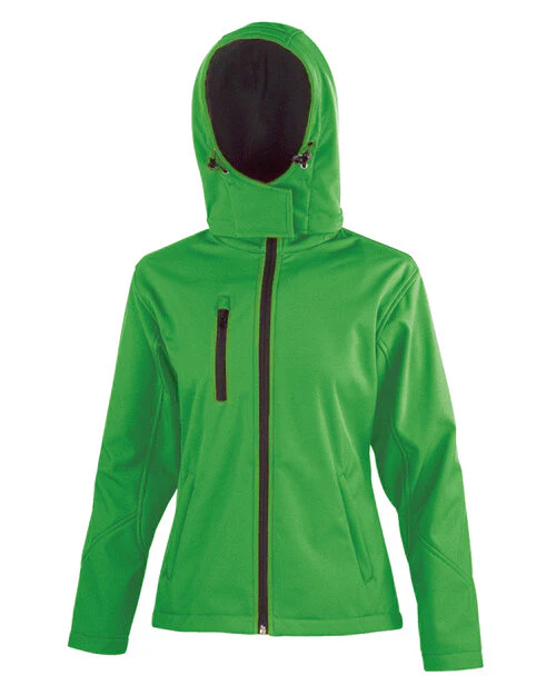 Result Ladies Tx Performance Hooded Softshell Jacket - Image 4