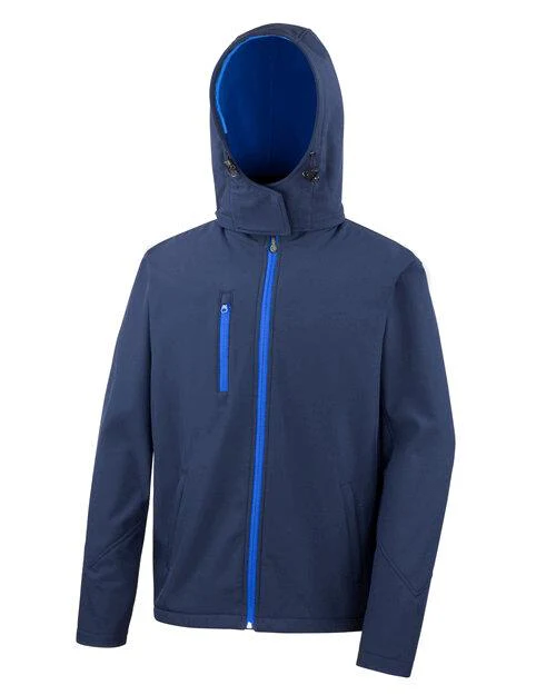 Result Mens Recycled Hooded Softshell - Image 2