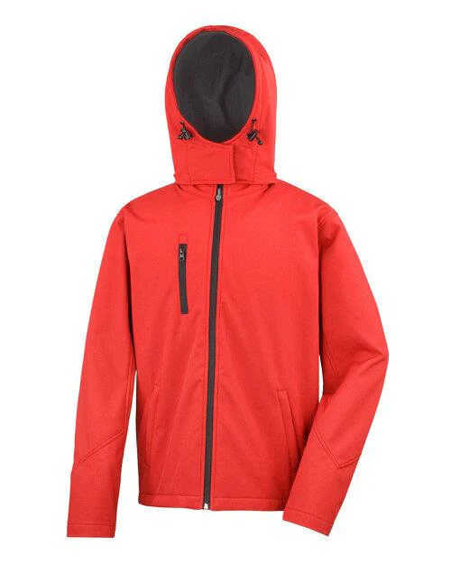Result Mens Recycled Hooded Softshell - Image 3