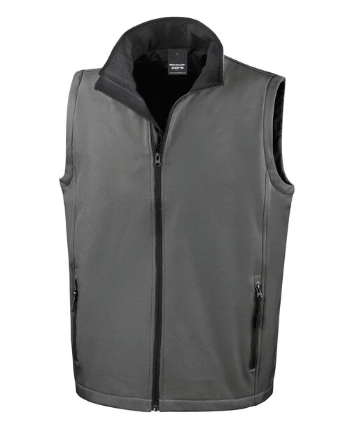 Result Printable Softshell Bodywarmer With Recycled Fleece Inner - Image 3