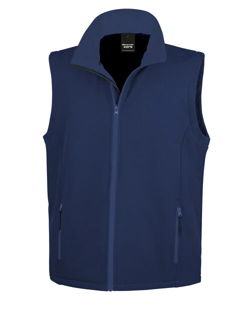 Result Printable Softshell Bodywarmer With Recycled Fleece Inner - Image 4