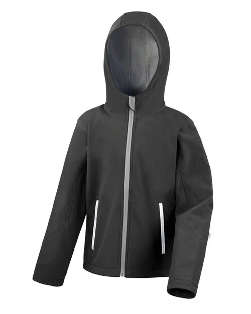 Result Recycled Junior & Youth Tx Performance Hooded Softshell