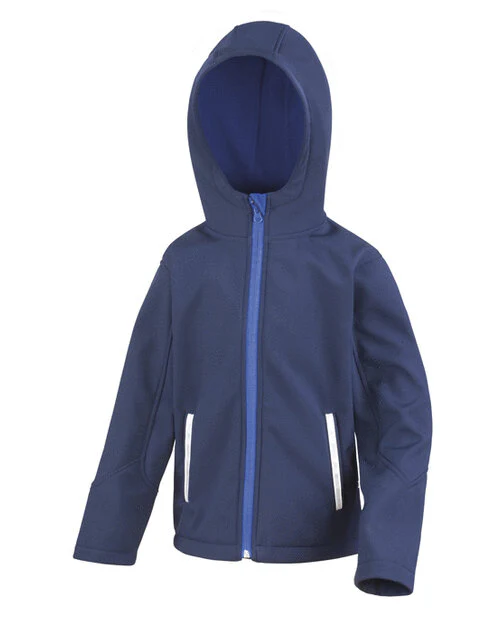 Result Recycled Junior & Youth Tx Performance Hooded Softshell - Image 2