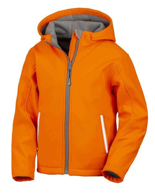 Result Recycled Junior & Youth Tx Performance Hooded Softshell - Image 3