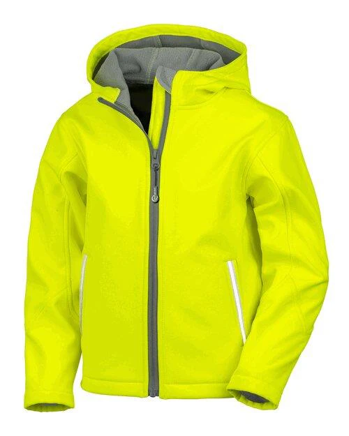 Result Recycled Junior & Youth Tx Performance Hooded Softshell - Image 4