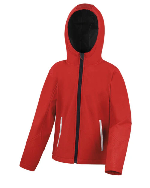 Result Recycled Junior & Youth Tx Performance Hooded Softshell - Image 5