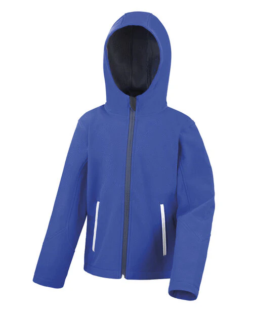 Result Recycled Junior & Youth Tx Performance Hooded Softshell - Image 6
