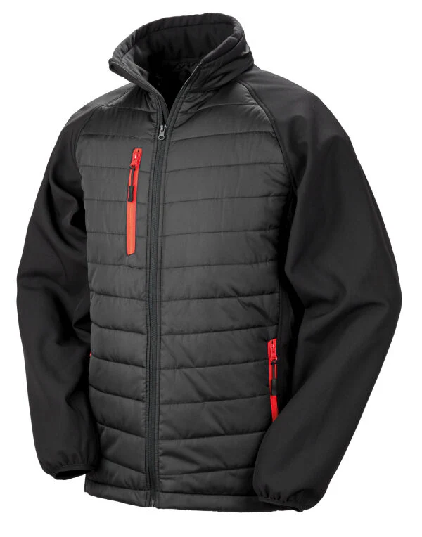 Result Recycled Compass Padded Softshell Jacket - Image 17