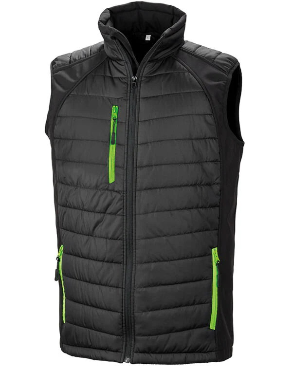 Result Recycled Compass Padded Softshell Gilet - Image 16