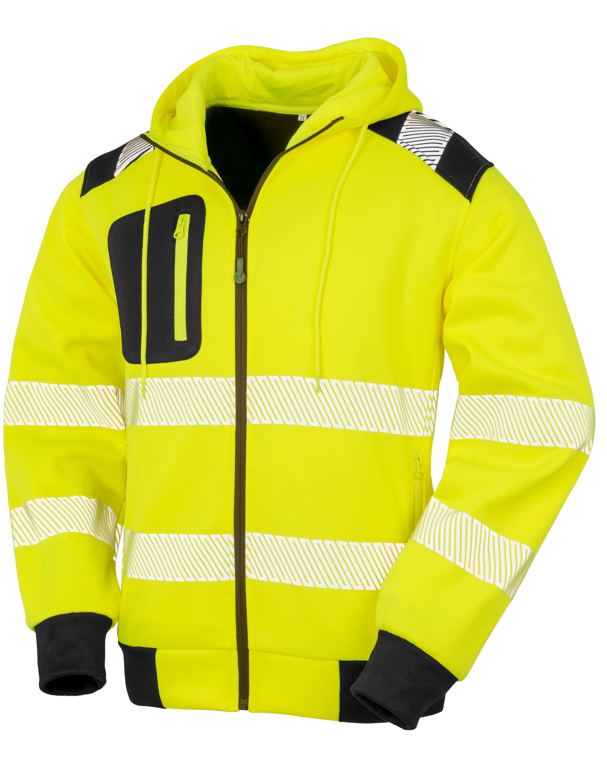 Result Recycled Zipped Safety Hoody - Image 5