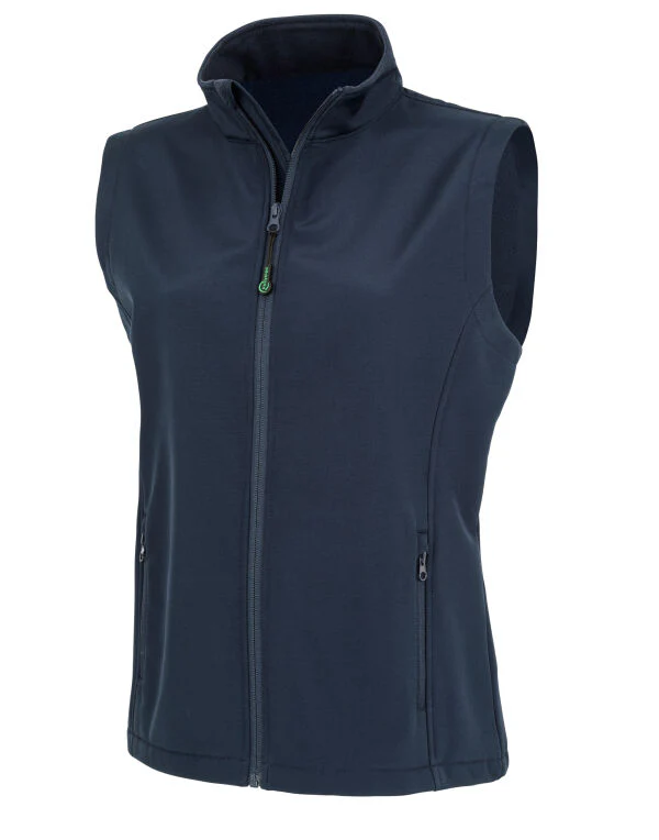 Result Recycled Ladies' Recycled 2-Layer Printable Softshell Bodywarmer - Image 10