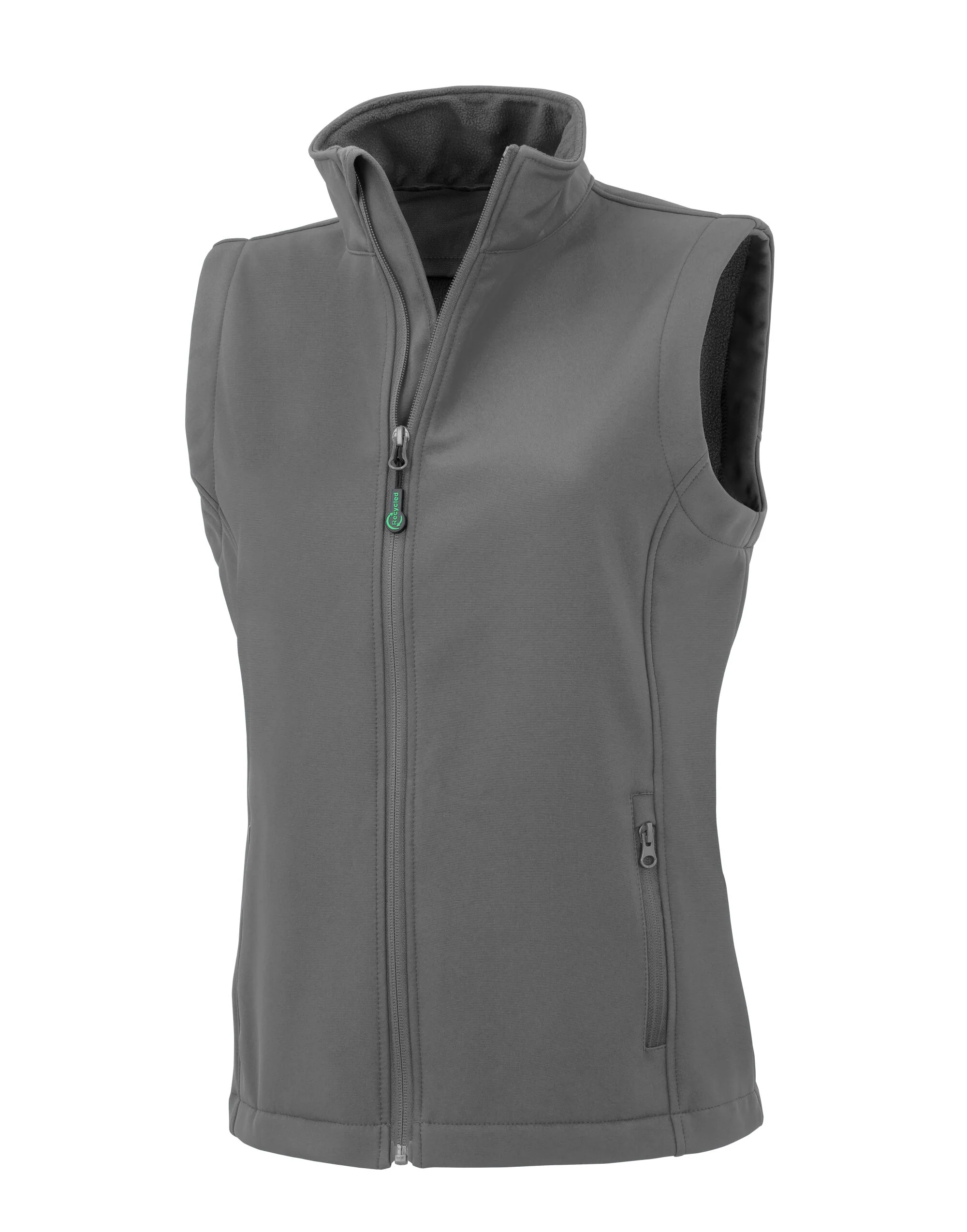 Result Recycled Ladies' Recycled 2-Layer Printable Softshell Bodywarmer - Image 8