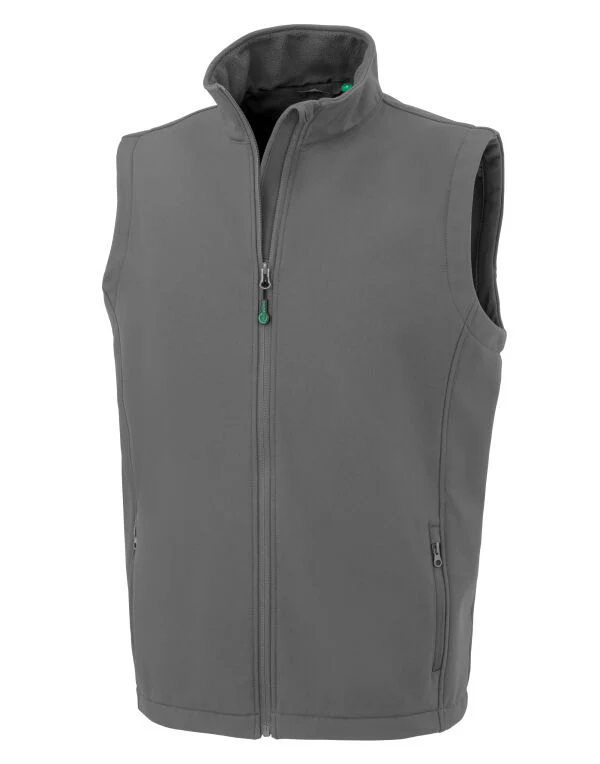 Result Recycled Men'S Recycled 2-Layer Printable Softshell Bodywarmer - Image 13