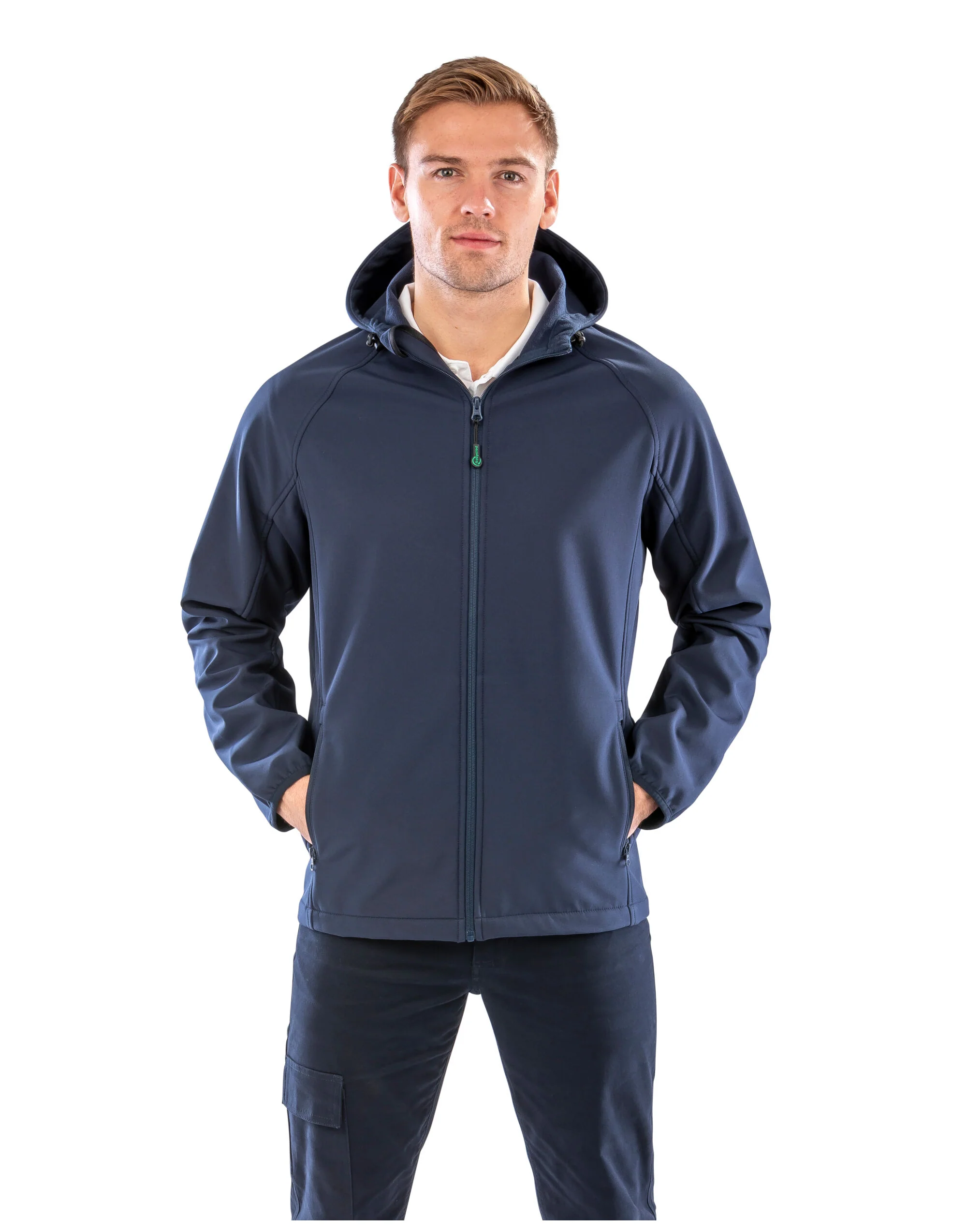 Result Recycled 3-Layer Printable Hood Softshell - Image 2