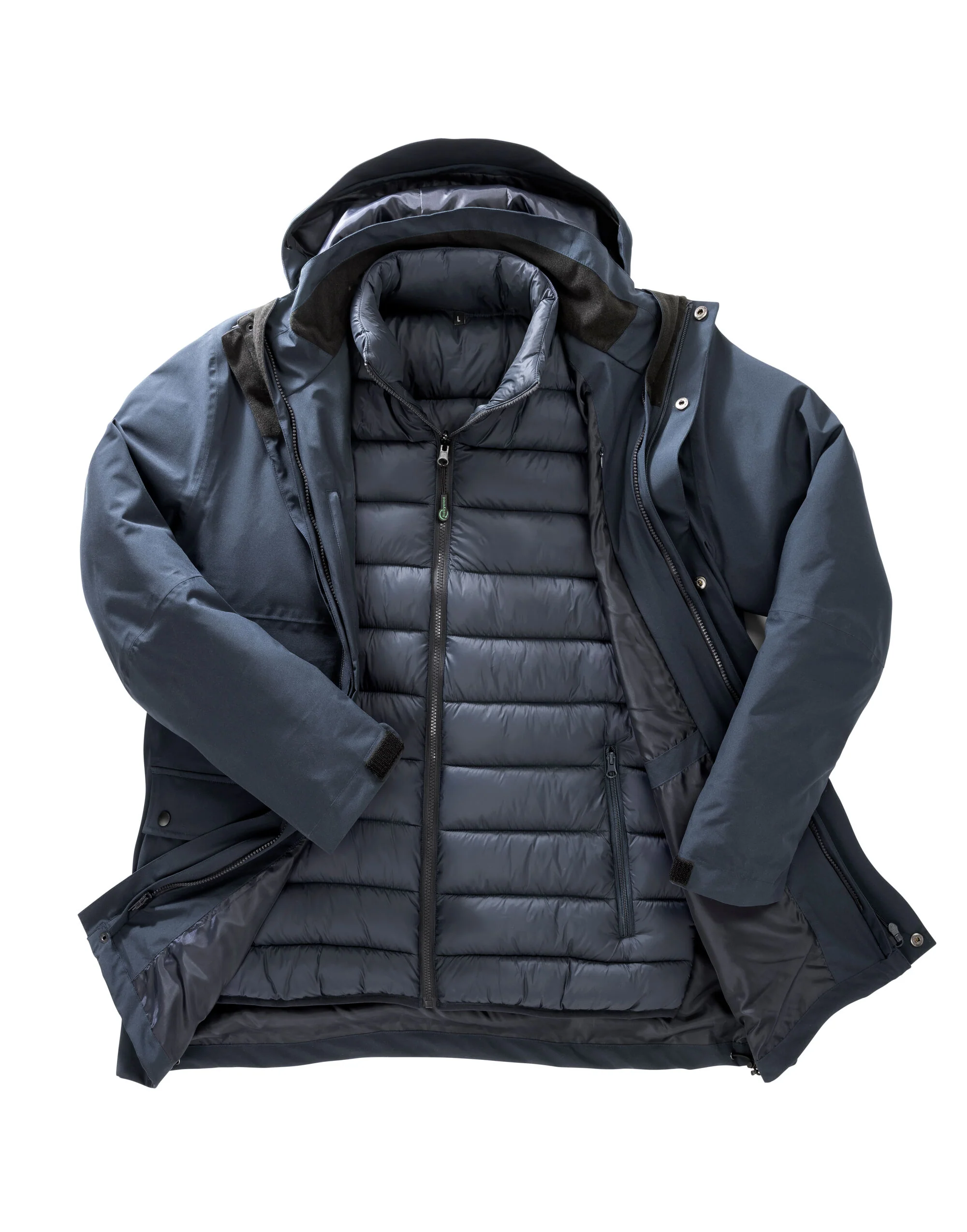 Result Recycled 3-In-1 Padded Ripstop Jacket - Image 2