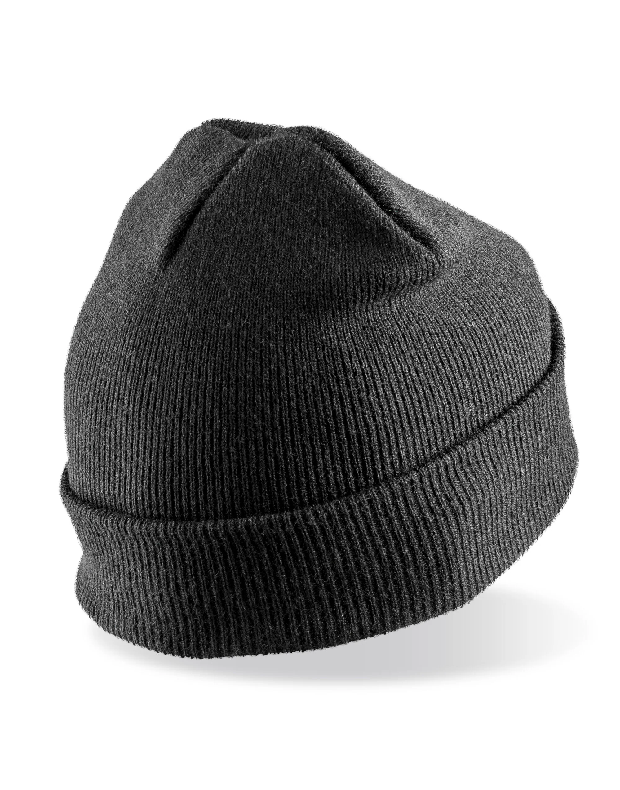 Result Recycled Double Knit Printers Beanie - Image 2