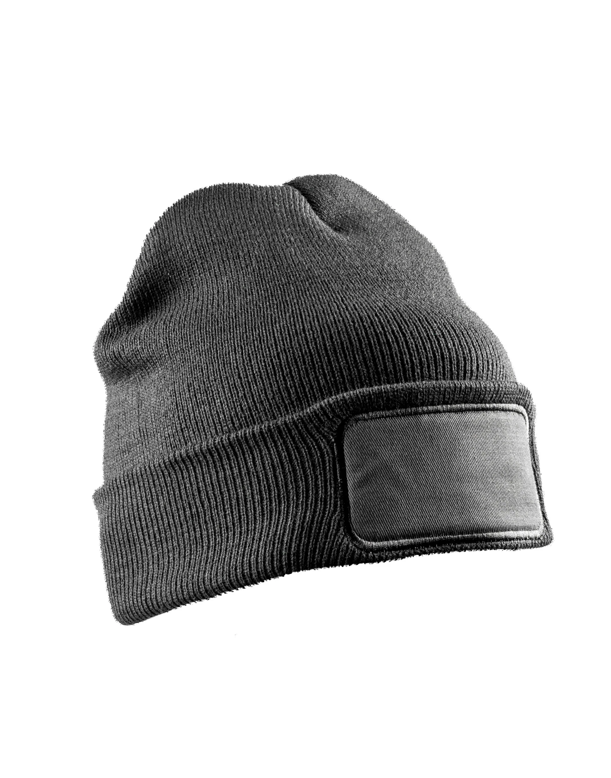 Result Recycled Double Knit Printers Beanie - Image 4