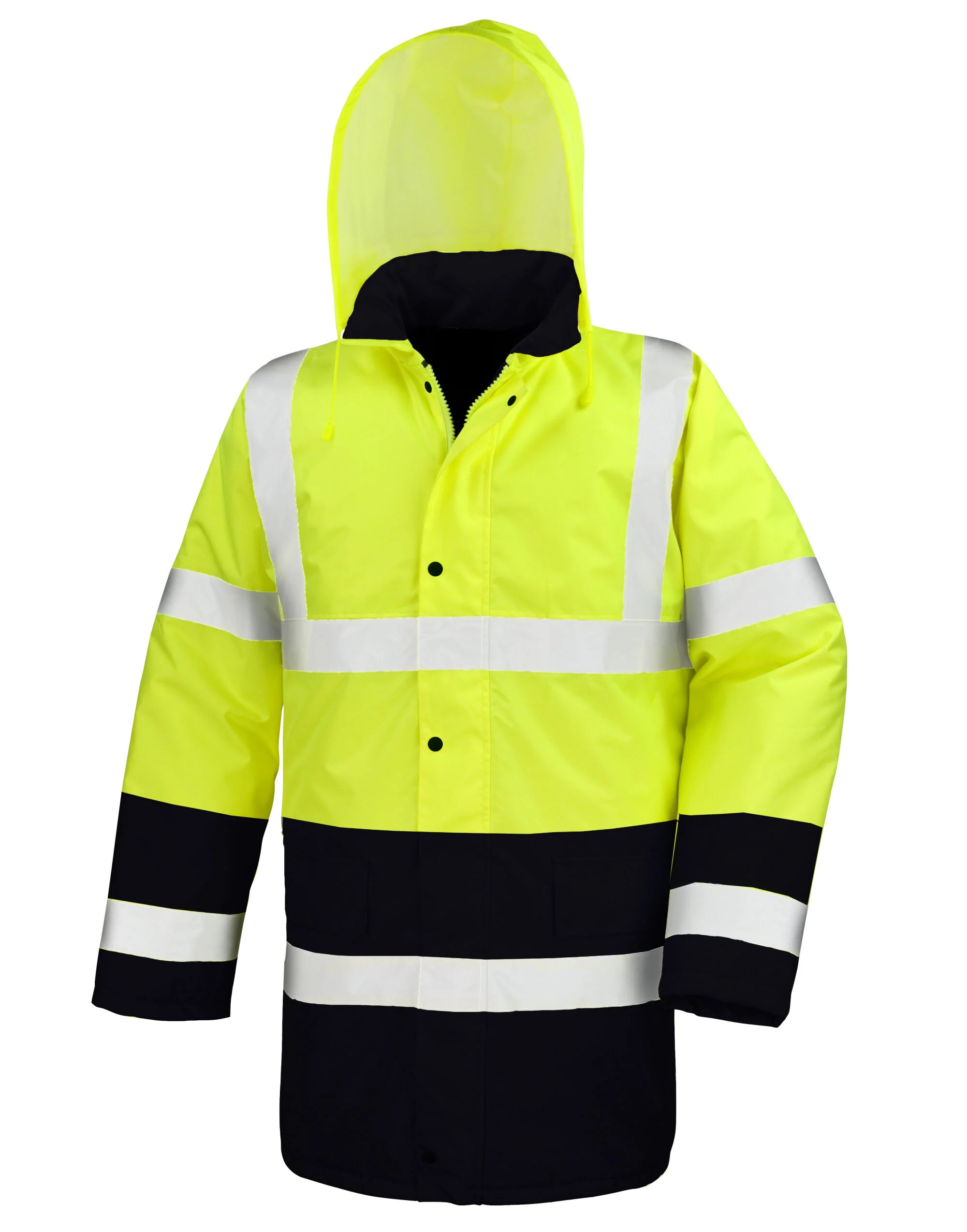 Result Safeguard Motorway 2-Tone Safety Coat - Image 3