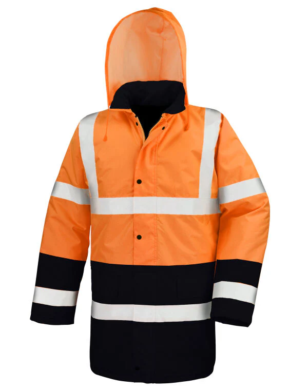 Result Safeguard Motorway 2-Tone Safety Coat - Image 5